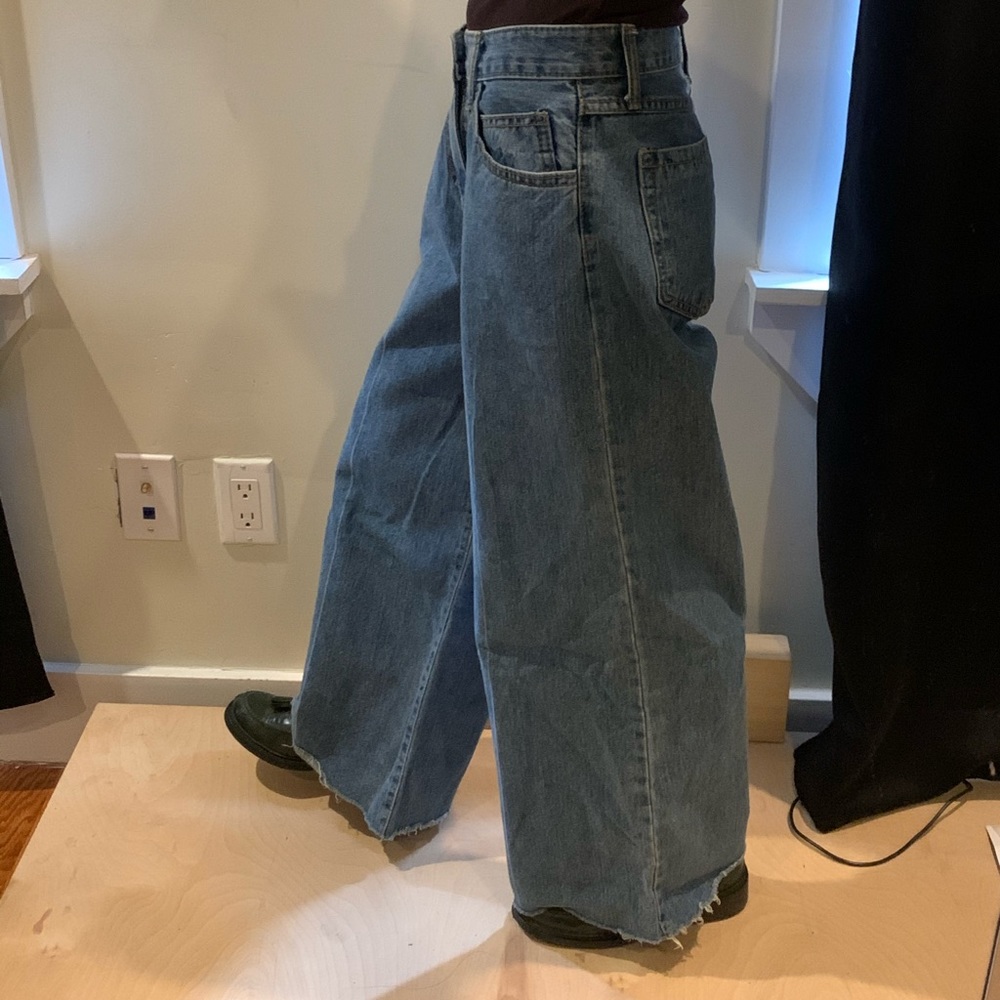 Oak + Fort Extra Wide-leg Denim